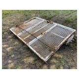 89 x 61 1/2in. Beat End Gate