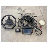 2014-Trimble Case-IH FM750 GPS,Steering Wheel