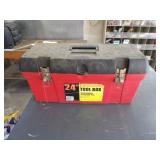 Zag 24in. Toolbox w/Saws, Files, Hammer, Sockets