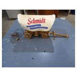 Schmidt Beer Covered Wagon Light