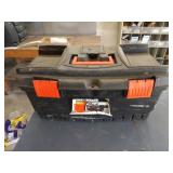 B&D 22in. Toolbox w/Sockets, Pliers, Screwdrivers