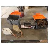 Tire Chains & 2-Pulley Blocks