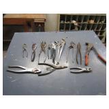 Channel Locks, Rivet Gun, Snap Ring Plier