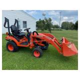2017 Kubota BX2680 MFWD, Diesel,Hydro,Open Station