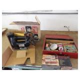 Modelers Tool Set, Wn scroll Saw 120v, Nails &Misc