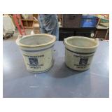 2-Minnesota Famers Union 5in. & 4 1/2in. H Crocks