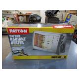 Patton 1500w Radiant Heater 110v, Workman