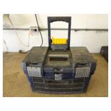 Poly Toolbox w/Bungee Straps, Polaris Gauge, Misc