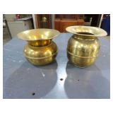Brass Eagle Spitoon & Other Brass Spitoon