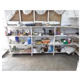 Various Items on Shelves