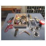 Cutters, Tpes, Lights, Test Light, Knife, Misc.