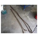 16ft. & 12ft. Log Chains both have 2 Hooks