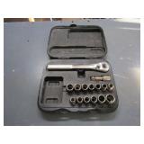 Craftsman 1/2in. Socket Set, MM SAE