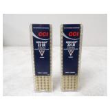 200-CCI Mini Mag 22LR Copper Plated RN 40gr