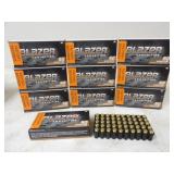 500-Blazer 380 Auto 95gr FMJ Brass Case