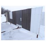 20ft x 6ft Free Standing Panelsw/Tin for windbreak