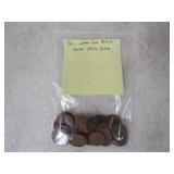 50-Wheat Cent Pennies Some Early Dates