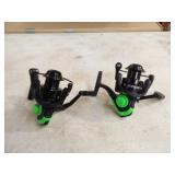 2-New 13 Fishing Code Neon 1000 Fishing Reels