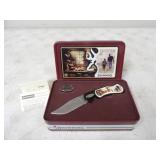 Browning Collector Tin w/3in. Blade Foling Knife