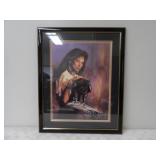 Native American Print by D.E. Kuceva Signed260/975