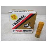 25-Federal 20ga 3in. Power Magnum 4 Shot