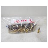 140-New .17 Rem Brass