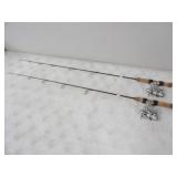 2-Proline Ice Pro 42in. Rods w/HT ACR-102 Reels
