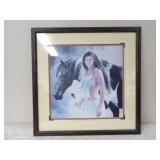 Native American Print by Maija Signed 663/950 33.5