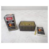 100-CCI 17HMR Hollow Point, Speer TNT 17gr