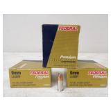 60-Federal 9mm Luger 147gr Hydra-Shok Jacketed HP