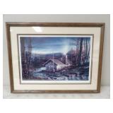 Autumn by Terry Redlin Signed 399/960,34.5in. W x