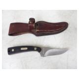 Schrade Old Timer 1520T 3in. Blade Knife w/Leather