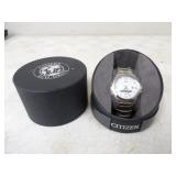 Arctic Cat WR100 Watch by Citizen, Stainless Steel