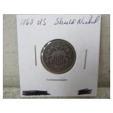 1868 US Shield Nickel
