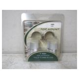 New-Weaver Top Mount Silver 1in. High Fits up 44mm