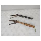 2-Vintage Clay Throwers