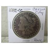 1882-CC Silver Morgan Dollar Carson City