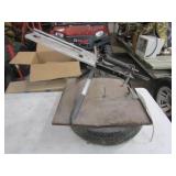 Outers Bird Master Thrower Mounted to tire & Rim