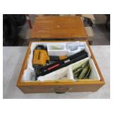Bostitch N80SB Nail Gun w/ Custom Wood Box