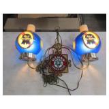 Pabst Blue Ribbon Hanging Light 26x17in.