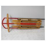 Fast Track Snowsport Torpedo Wood Sled,