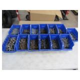 13-9x6x5 Containers w/Nails,Bolts,Misc. Hardware