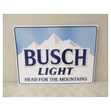 Busch Light Tin Sign 24w x 18 T