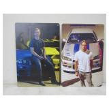 2-8x12 Paul Walker Tin Signs