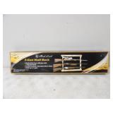 NIB-Rush Creek 3 Gun Wall Rack 30wx22Hx4D