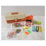 Plano Tackle Box w/Various Tackle