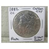 1882-CC Carson City Silver Dollar