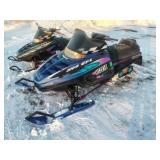 1997 Polaris Indy 500 EFI XTRA 12, Engine Free,