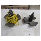 2 Boat Anchors, 12lb & 15lb?