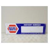 36x10in. Napa Instant Service Metal Sign